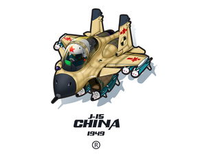 卡通战机中国