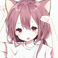 可爱卡通女的头像萝莉猫耳