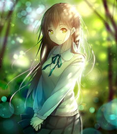 超美二次元动漫少女,不是每一个人都值得我为他转身