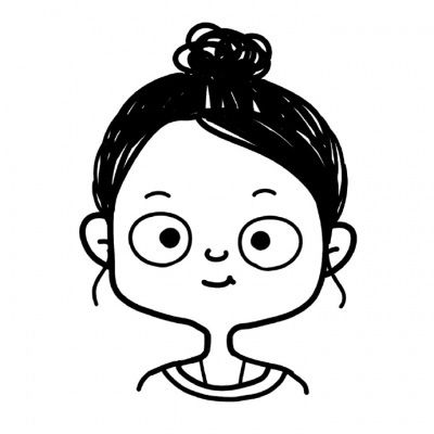 老师卡通头像女简笔画情侣
