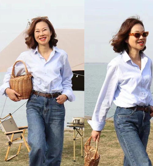 60岁的女人也可以赶时髦,看看这位博主的夏季穿搭,优雅减龄洋气
