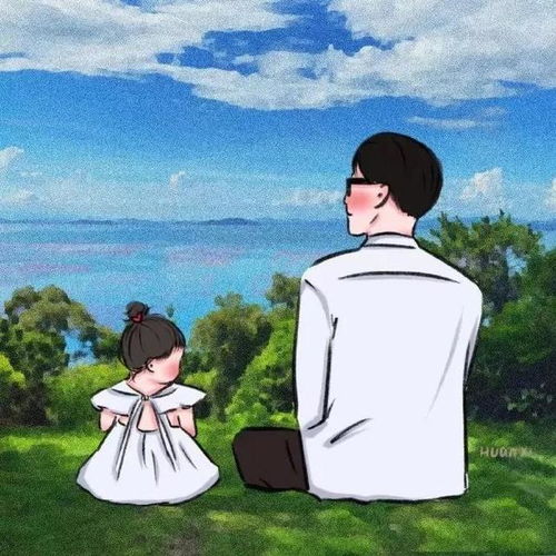 卡通亲子头像