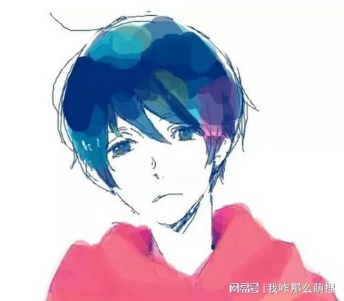 头像卡通男生社会帅气
