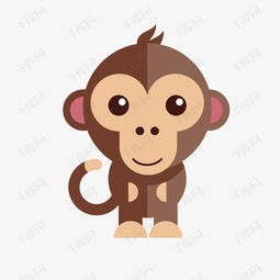 手绘扁平化卡通猴子素材图片免费下载高清png千库网图片编号9426208