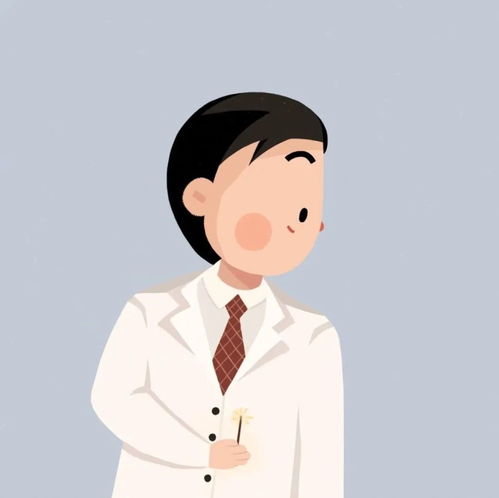 职业经理人卡通头像男成长的烦恼