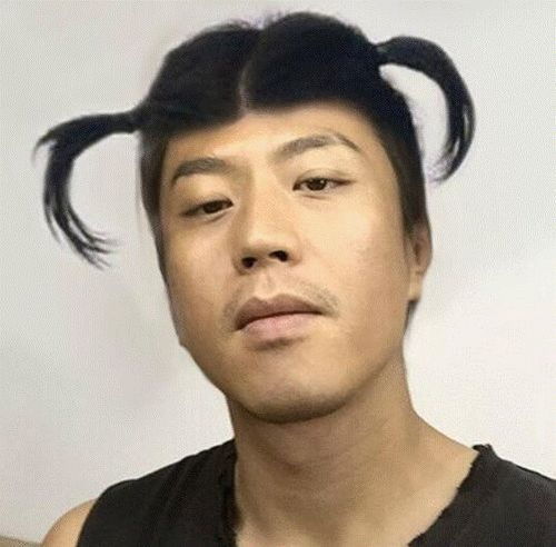 扎辫子就是娘8位男星告诉你只要辫子扎得好,姐姐们都爱