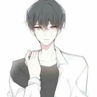 qq黑白头像男生动漫动漫男生头像黑白系列