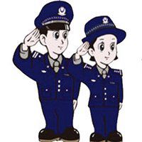 卡通警察头像女微信头像图片大全