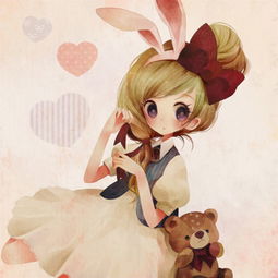 求动漫兔女孩图片谢谢