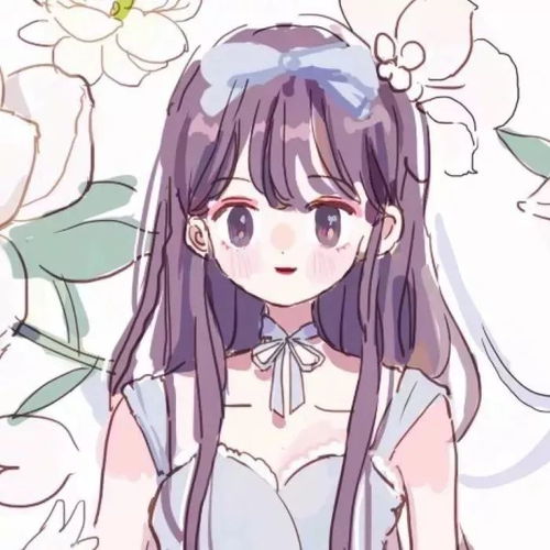 卡通动漫人物头像女二次元