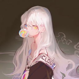 背影或侧影动漫女头高冷图片