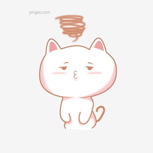 手绘可爱卡通猫咪表情图片大小2000x2000px图片尺寸307.08kb来自png搜索网pngss.com免费免扣png素材下载白色表情粉色卡通可爱猫咪手绘装饰装饰图案