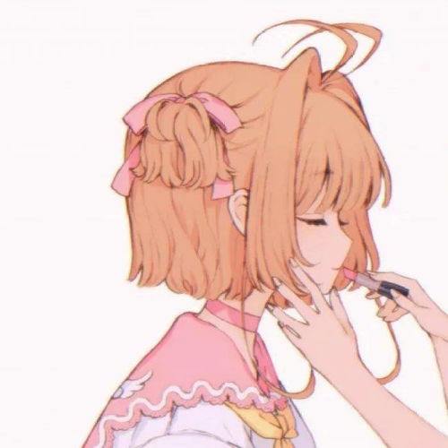 动漫女生微信头像,闺蜜头像