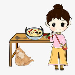 手绘美味的腊八粥插画图片素材其他格式下载动漫人物大全