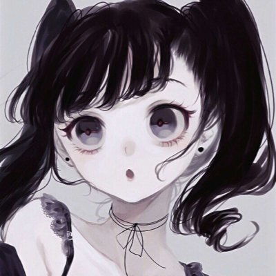 二次元黑暗系女生头像,高清好看的黑暗系二次元动漫女生头像图片