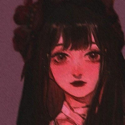 动漫女生高冷个性头像二次元网图女像,卡通头像图片