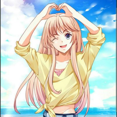 唯美少女二次元卡通头像