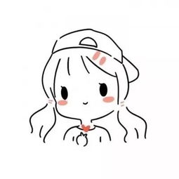 动漫简约女头可爱呆萌简单韩系女头