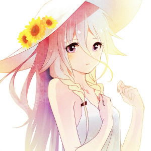 时尚花帽子