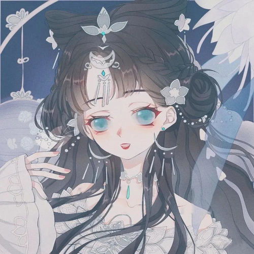 古风动漫女生头像玉容寂寞泪阑干,梨花一枝春带雨