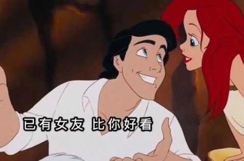 搞怪版迪士尼公主,用朴素的画风简单的配字,诠释公主的高傲