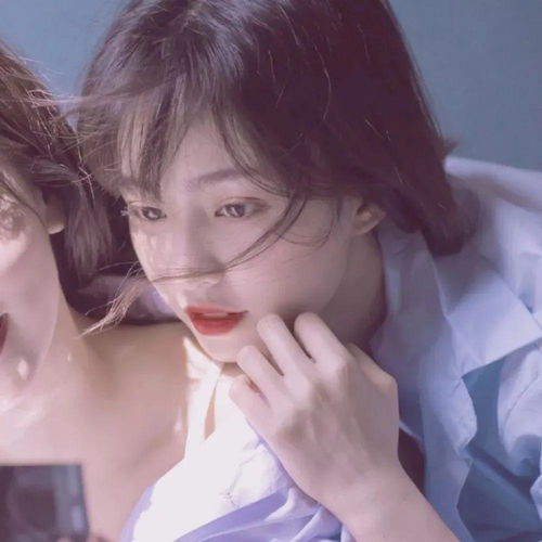 女生闺蜜三人头像卡通熟睡