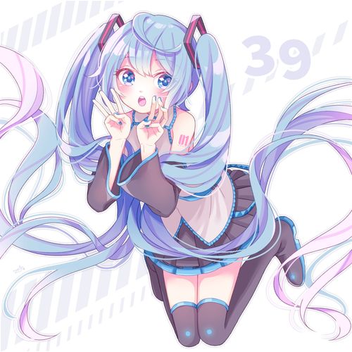 初音未来2020.39感恩祭应援图90期