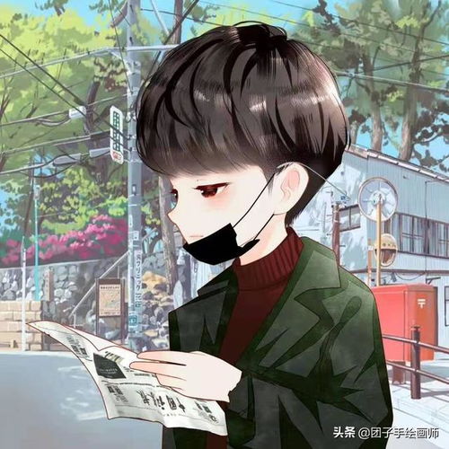 你的微信头像该换换了,减龄帅气幸运,三四十岁男人专属漫画