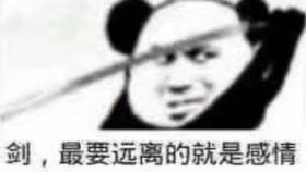 搞笑女表情包拔剑