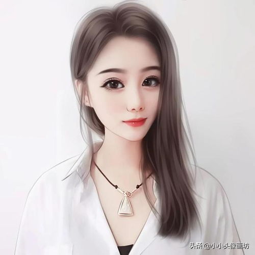 你的头像该换了,十一月大眼睛真人女生卡通头像,好运连连