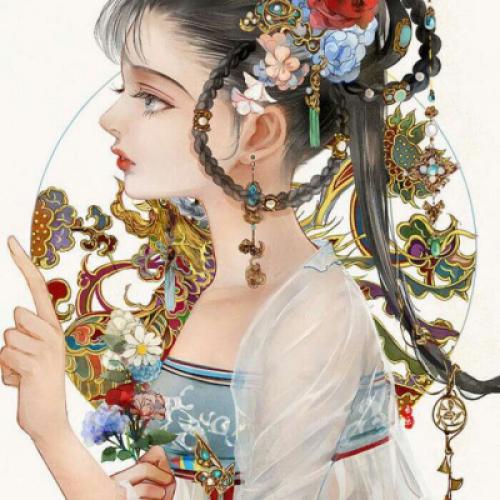 唯美高清古风头像动漫女生,2020最新出炉绝无仅有的