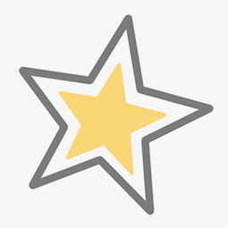 手绘动漫可爱卡通图标星星png图片素材免费下载png格式熊猫办公