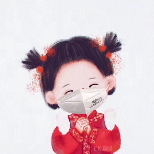 怎么给头像戴口罩