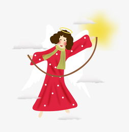 圣诞节围在一起的唯美天使png免费下载图片素材其他格式下载动漫人物大全