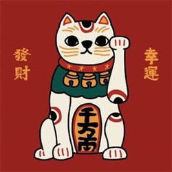 卡通招财微信头像微信