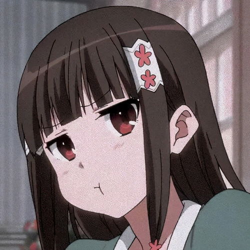 动漫女生头像,爱是星光,等你闪烁