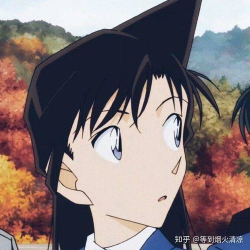 名侦探柯南新一小兰动漫情侣头像