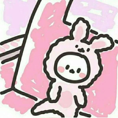 兔子卡通头像可爱萌卡哇伊