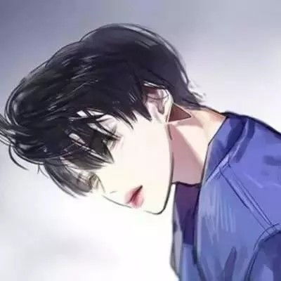 动漫男生头像把孤独藏进耳机,用琴声代替星云