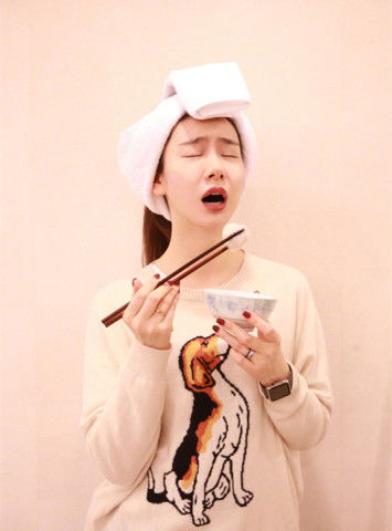 戚薇发素颜照,不化妆原来也这么美