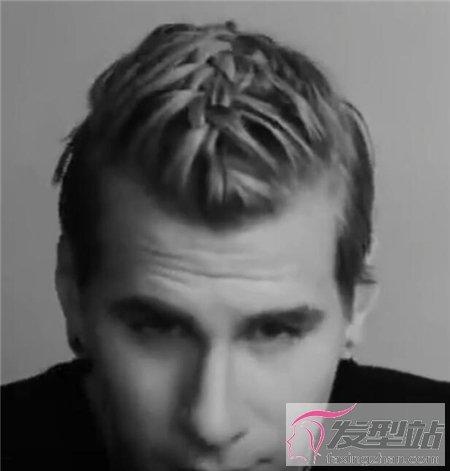 男生扎辫子男士辫子发型