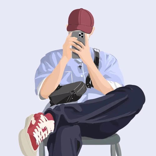 钻石卡通头像情侣头像