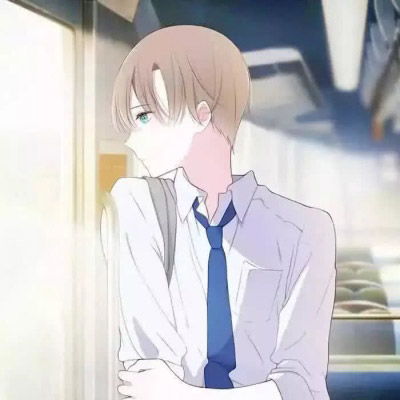 抖音网红动漫情侣头像一男一女寄我阳光与你温暖