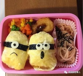 小女儿要求爸爸照着自己的涂鸦制作卡通便当最后这画风父爱如山体滑坡啊