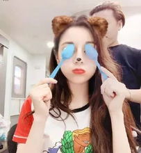自拍卡通头像女生迪丽热巴