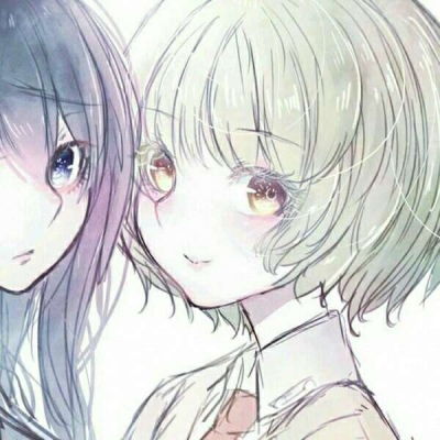 两人动漫闺蜜头像