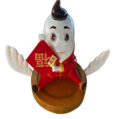 佛山玻璃钢卡通人物雕塑,幼儿园公仔雕塑