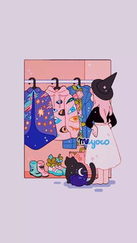 小清新壁纸猫猫壁纸好看的动漫情侣头像