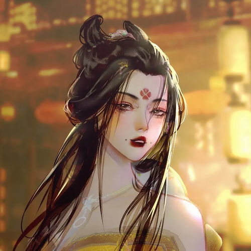 仙气古风动漫女生头像近城远山都是人间