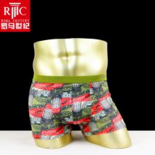 ck男式卡通平角内裤